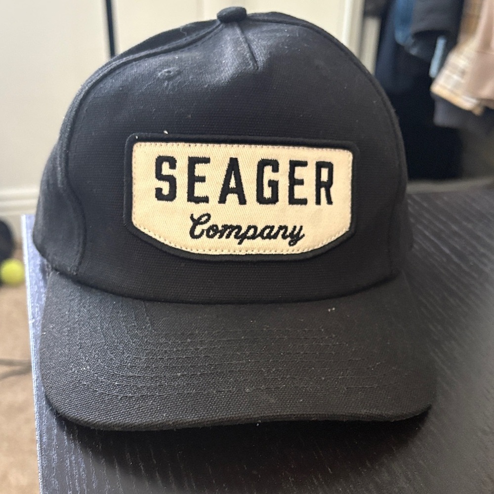 Seager Company Black Baseball Cap
